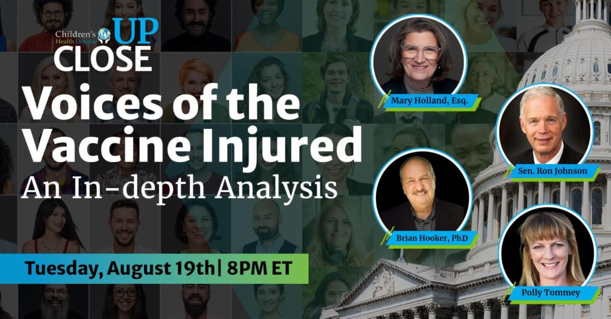 CHD UpClose Voices of the Vaccine Injured An In Depth Analysis