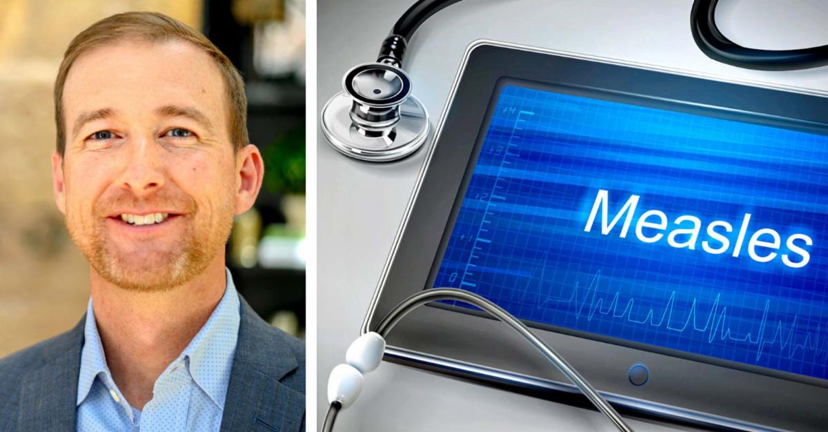 ben edwards and word "measles" 