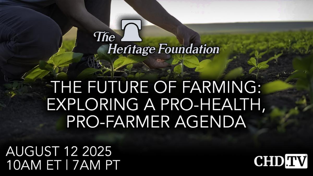 The Future of Farming - Exploring a Pro-Health Pro-Farmer Agenda