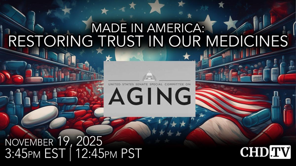 Made in America - Restoring Trust in Our Medicines