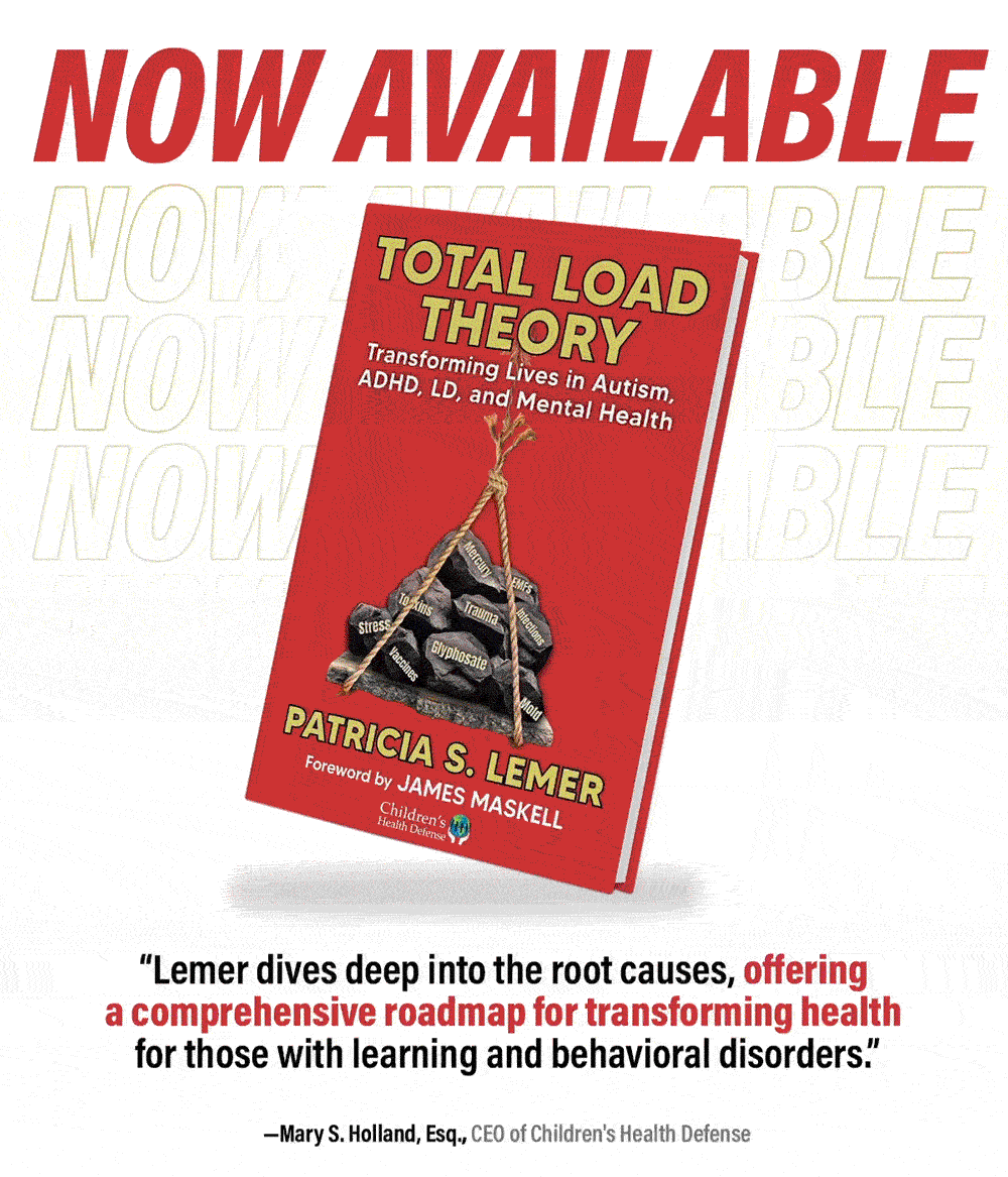 image of book Total Load Theory moving against a background that says now available