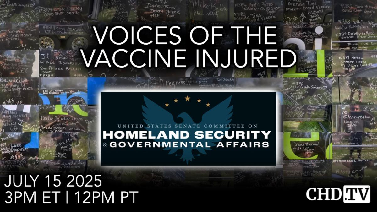 Voices of the Vaccine Injured - Senate Hearing