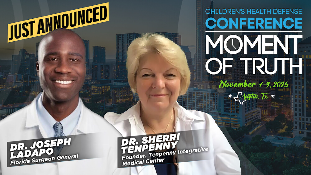 Dr. Joseph Ladapo and Dr. Sherri Tenpenny just announced as CHD conference speakers