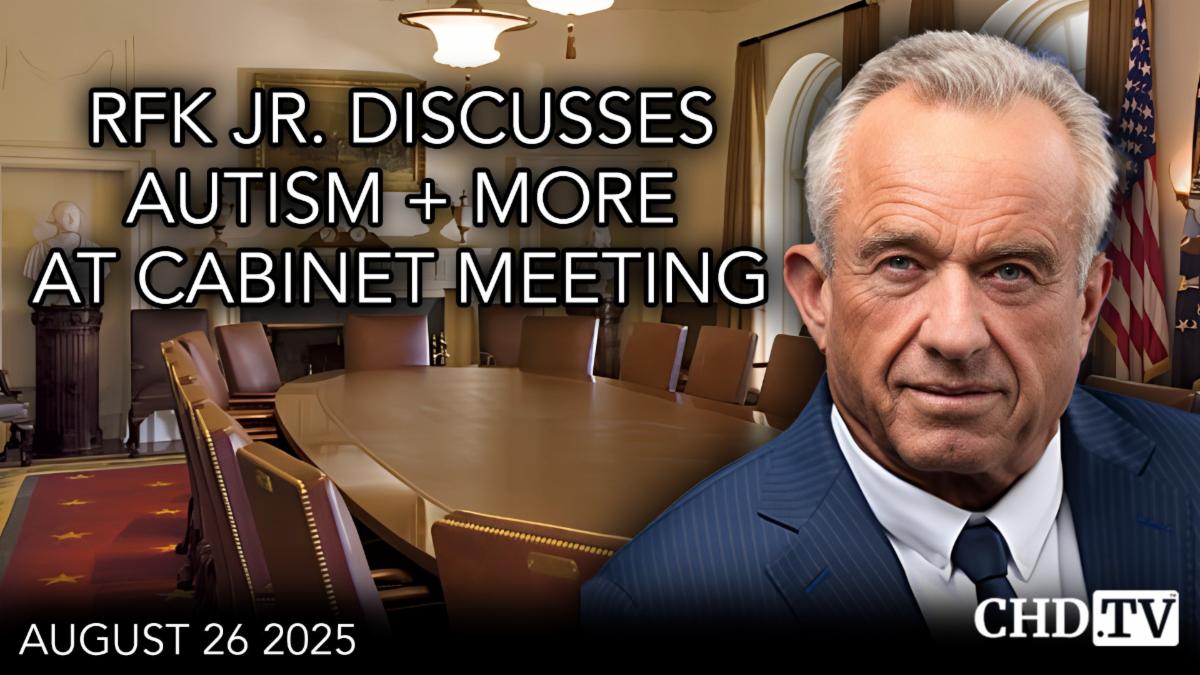 RFK Jr. Discusses Autism + More at Cabinet Meeting - Aug. 26