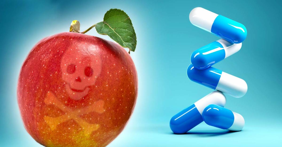 antibiotics and apple