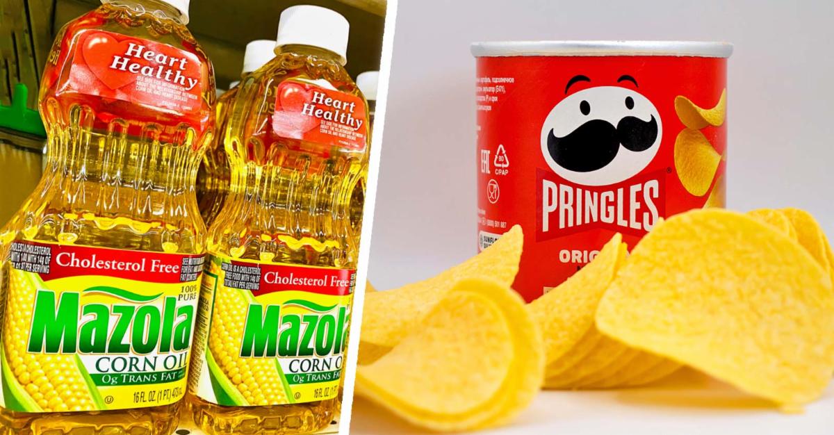 corn oil and pringles 