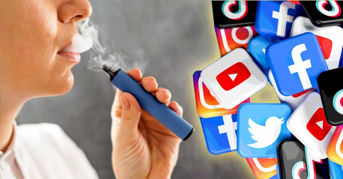 Vape and social media tiles