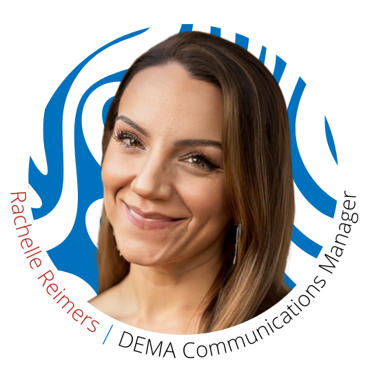 Headshot of Rachelle Reimers, DEMA's Communications Manager