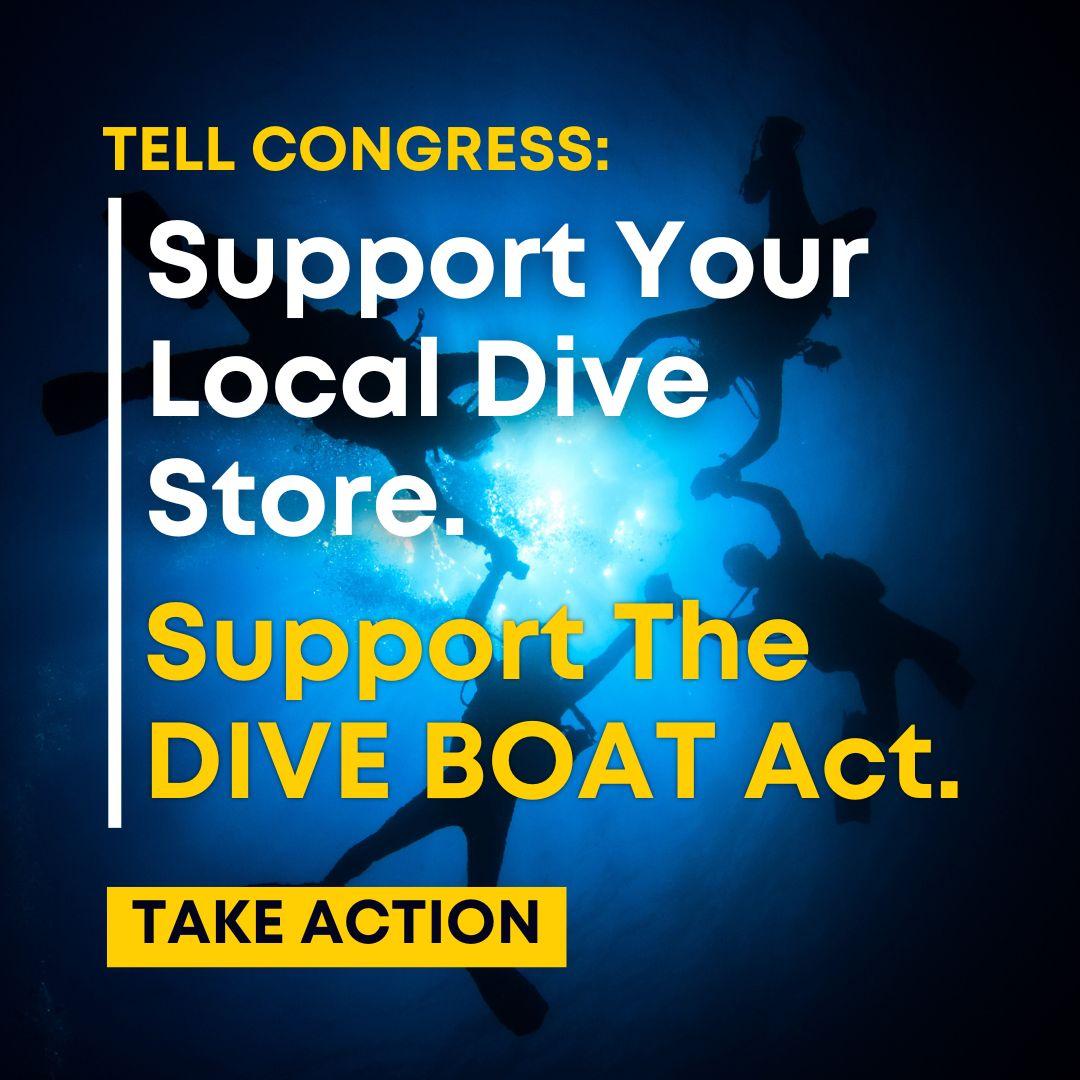 The DIVE BOAT Act Campaign Image