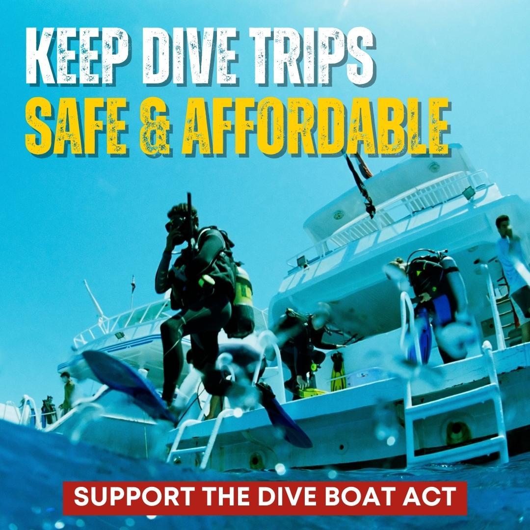 The DIVE BOAT Act Campaign Image