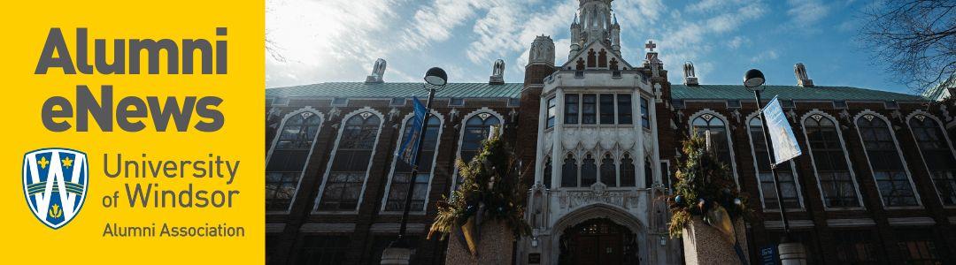 Alumni eNews header banner winter 