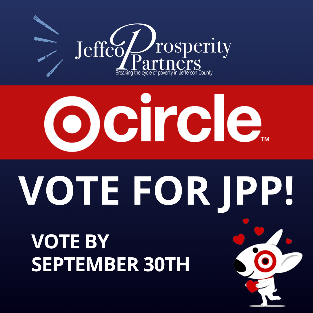 Vote for Jeffco Prosperity Partners through Target Circle by September 30.