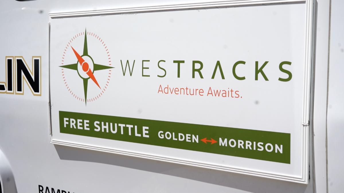 Westracks free shuttle between Golden and Morrison.