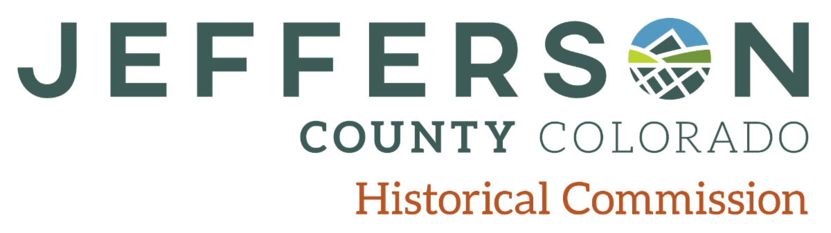 Jefferson County Colorado Historical Commission logo.