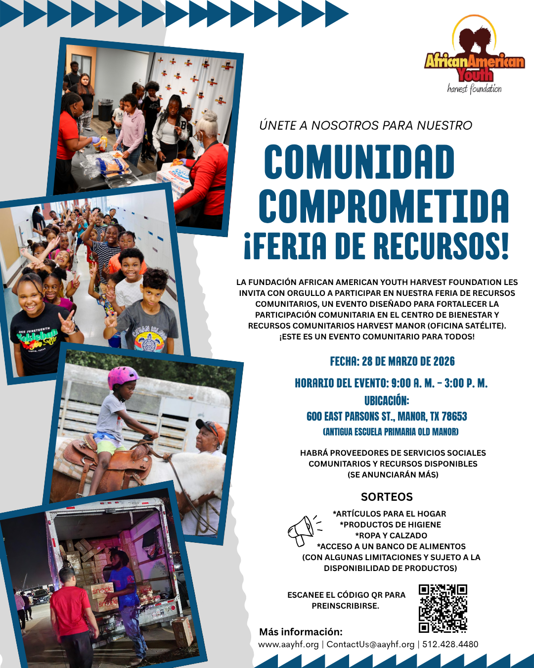 Community Resource Fair information graphic