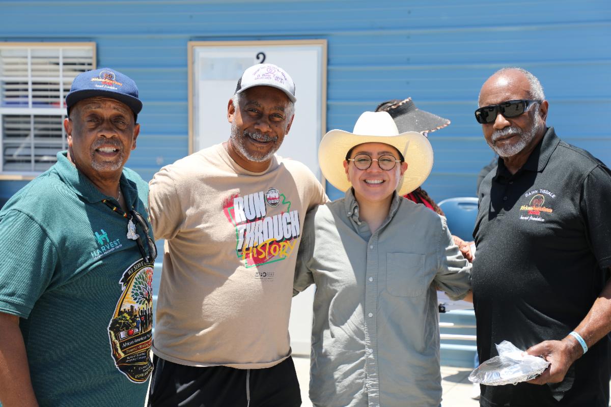 Community leaders at Blake Manor Ranch