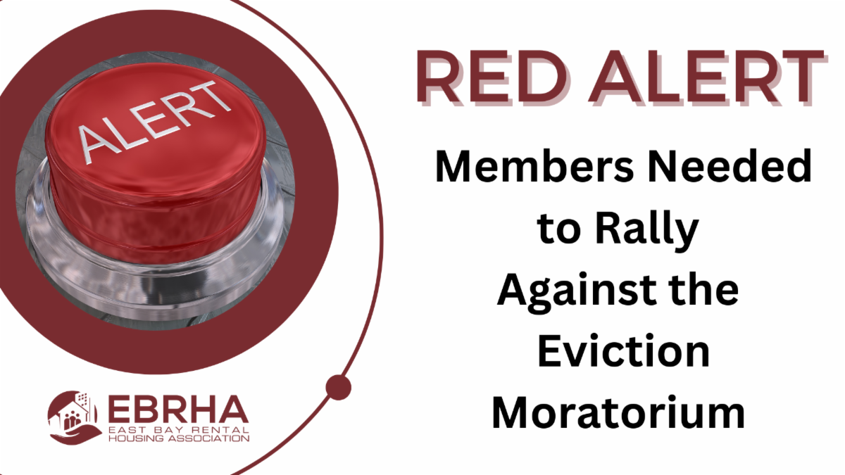 Red alert join us for a rally against the eviction moratorium