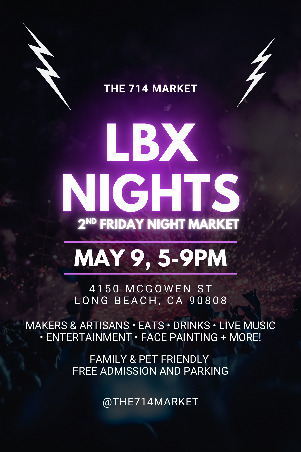 LBX Night Market May 9 5pm