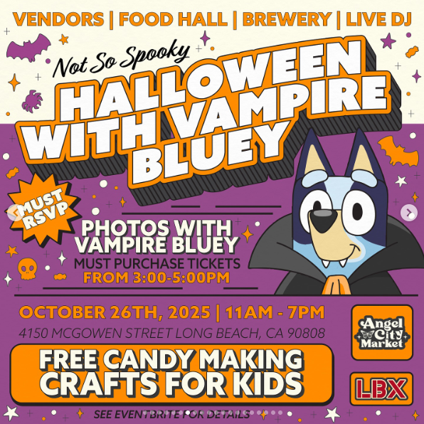 LBX Halloween with Vampire Bluey Oct 26 2025