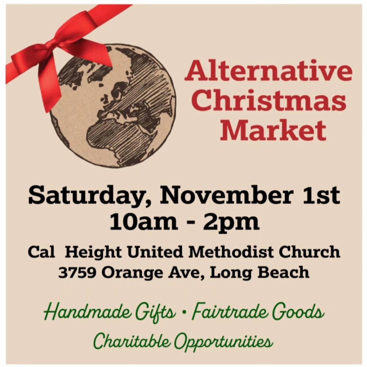 Alternative Xmas Market at Cal Heights United Methodist Church Nov 1 2025