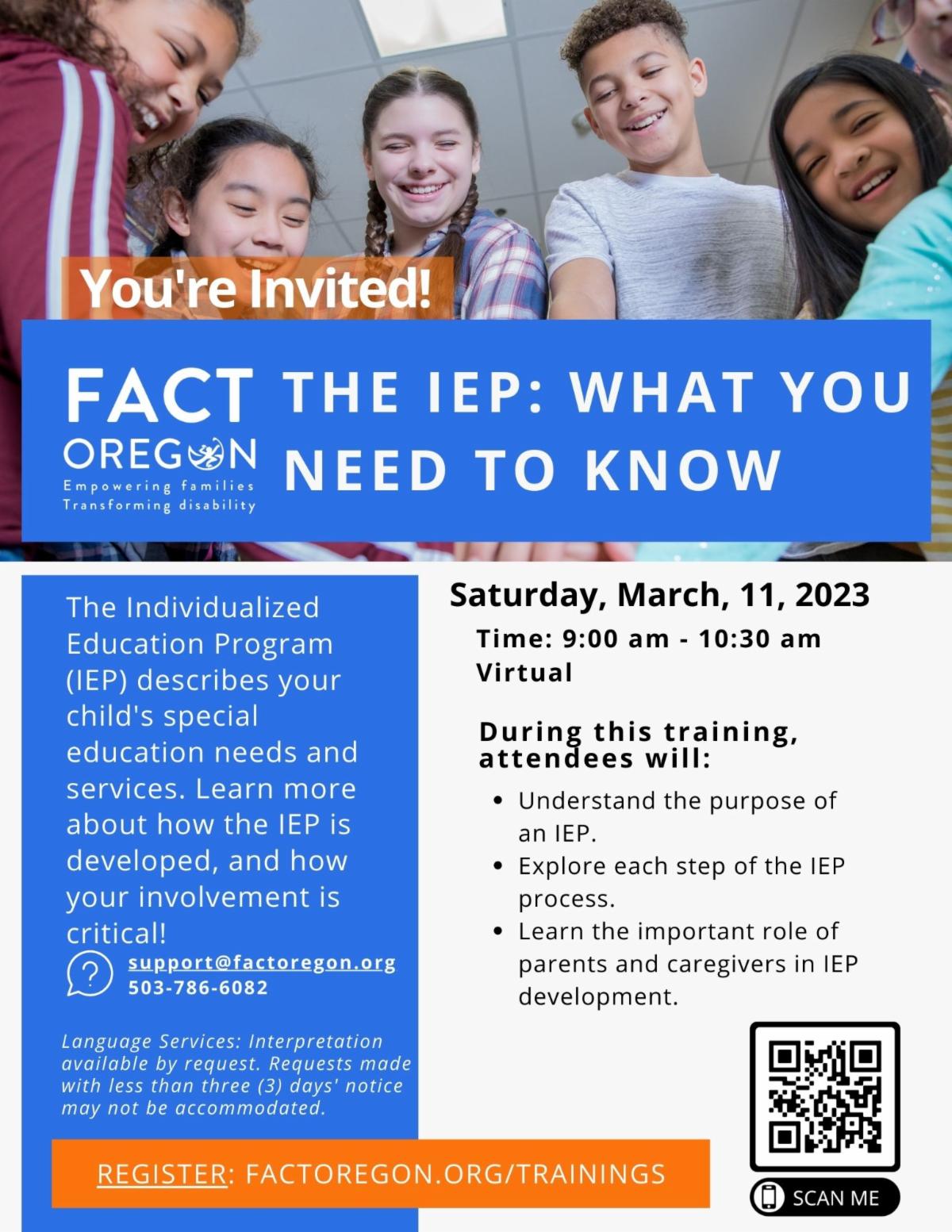 The IEP what you need to know