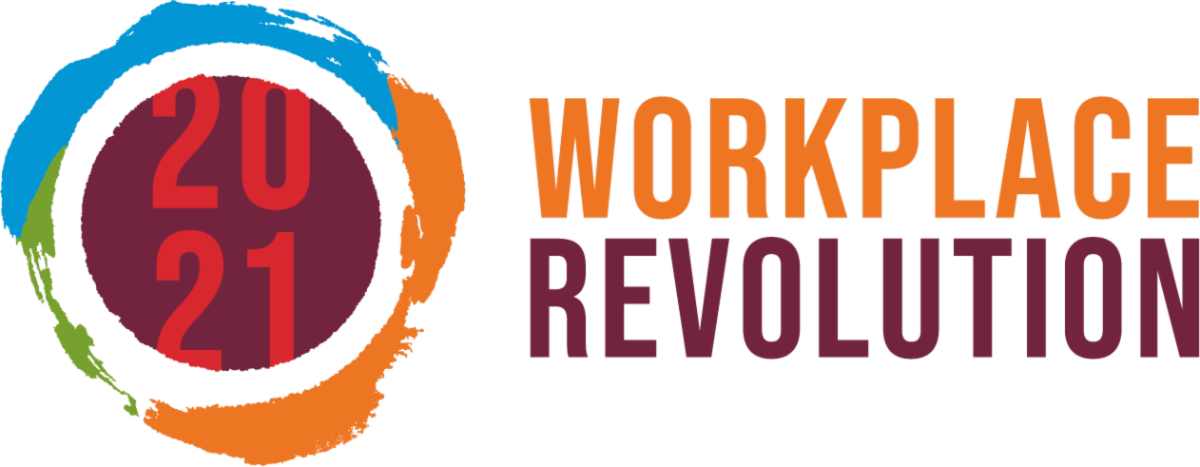 2021 logo for the Forum on Workplace Inclusion reads: Workplace Revolution 2021