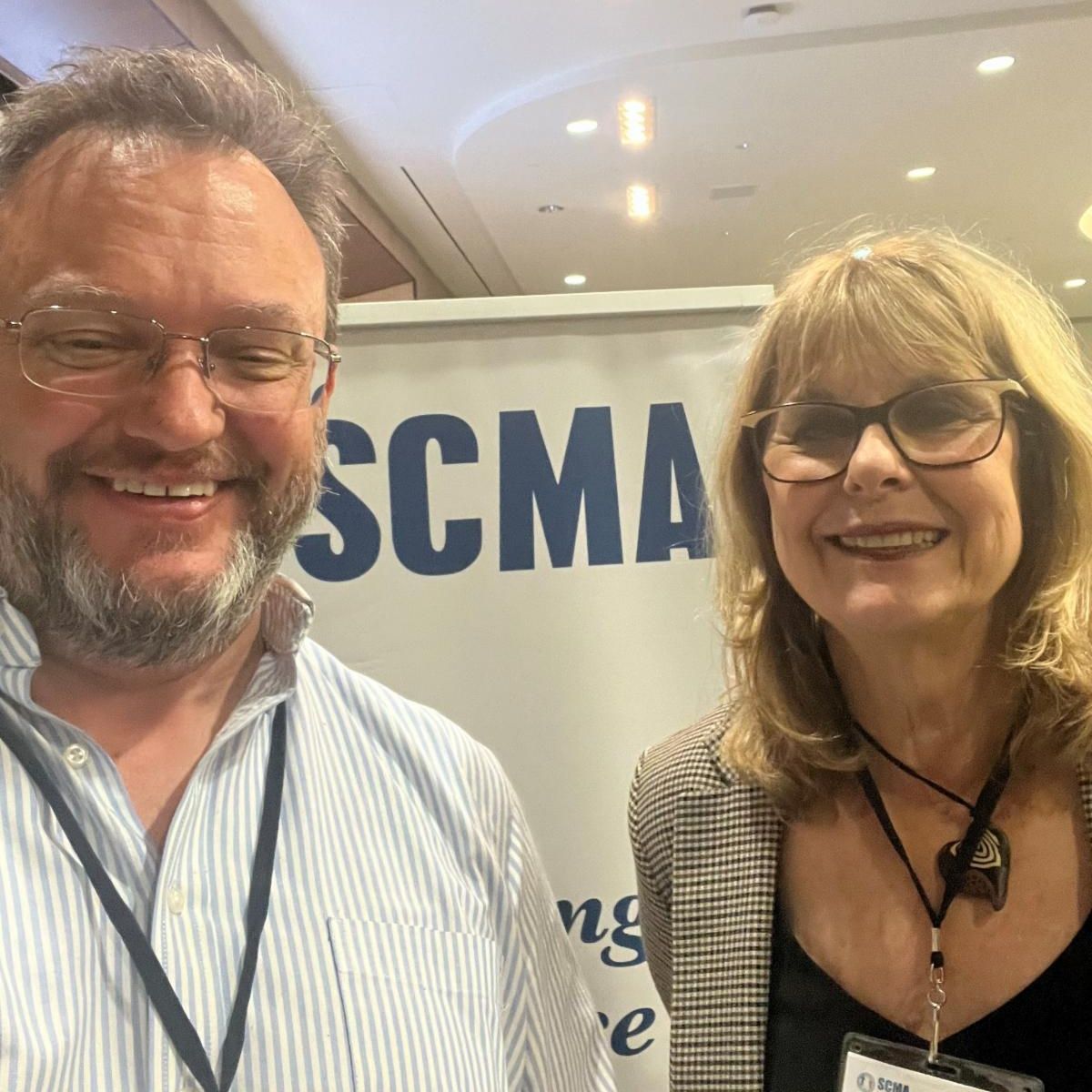 Family Resolution Institute co-founders Robin Duboe Seigle, J.D. and Shawn Weber, J.D., CLS-F at SCMA Family Mediation Institute on April 20, 2024