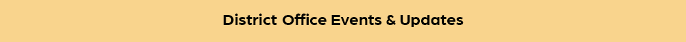 District Office Events and updates 