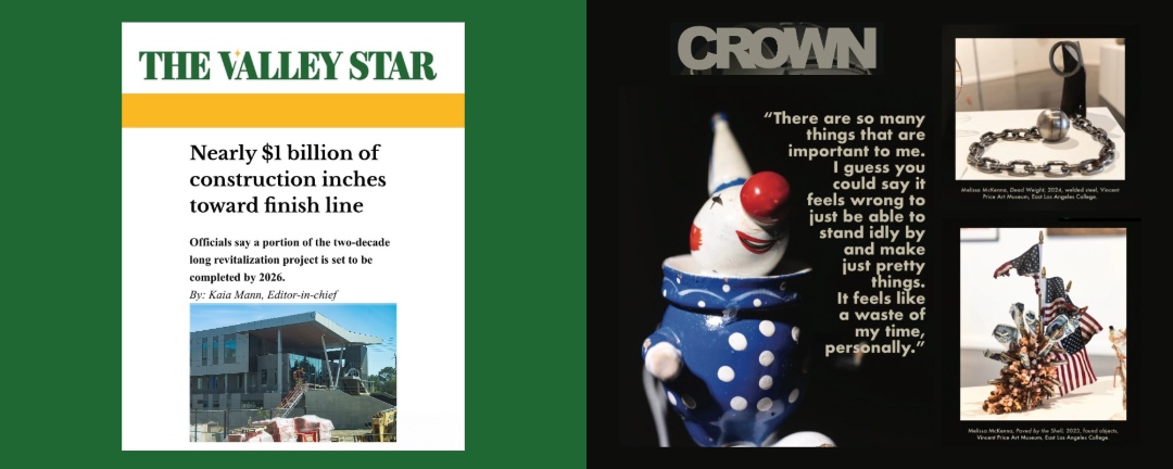 Valley Star article on “Nearly $1 billion of construction inches toward finish line by Kaia Mann, and photo series by Jeremy Ruiz for Paint, Steel, and Subversion” story.