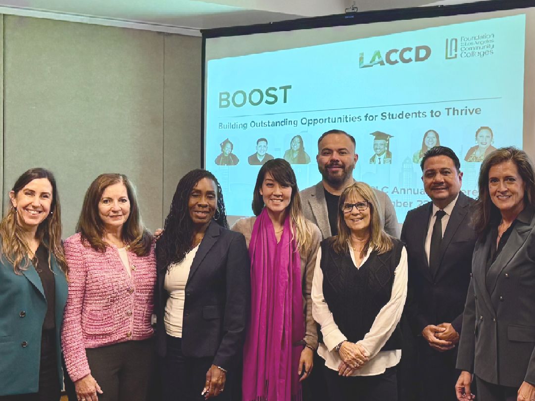 LACCD and the Foundation for the Los Angeles Community Colleges presented at this year’s Community College League of California (CCLC) Annual Convention
