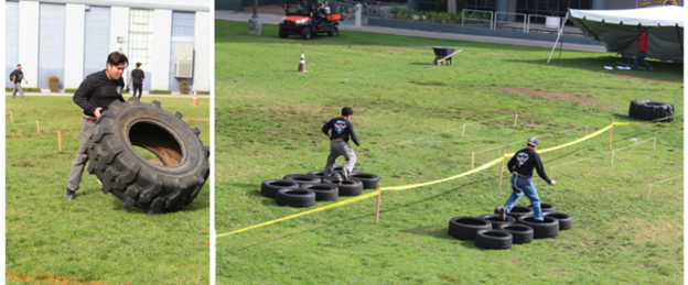 photos of the LATTC Annual Obstacle Course Celebrating Veterans