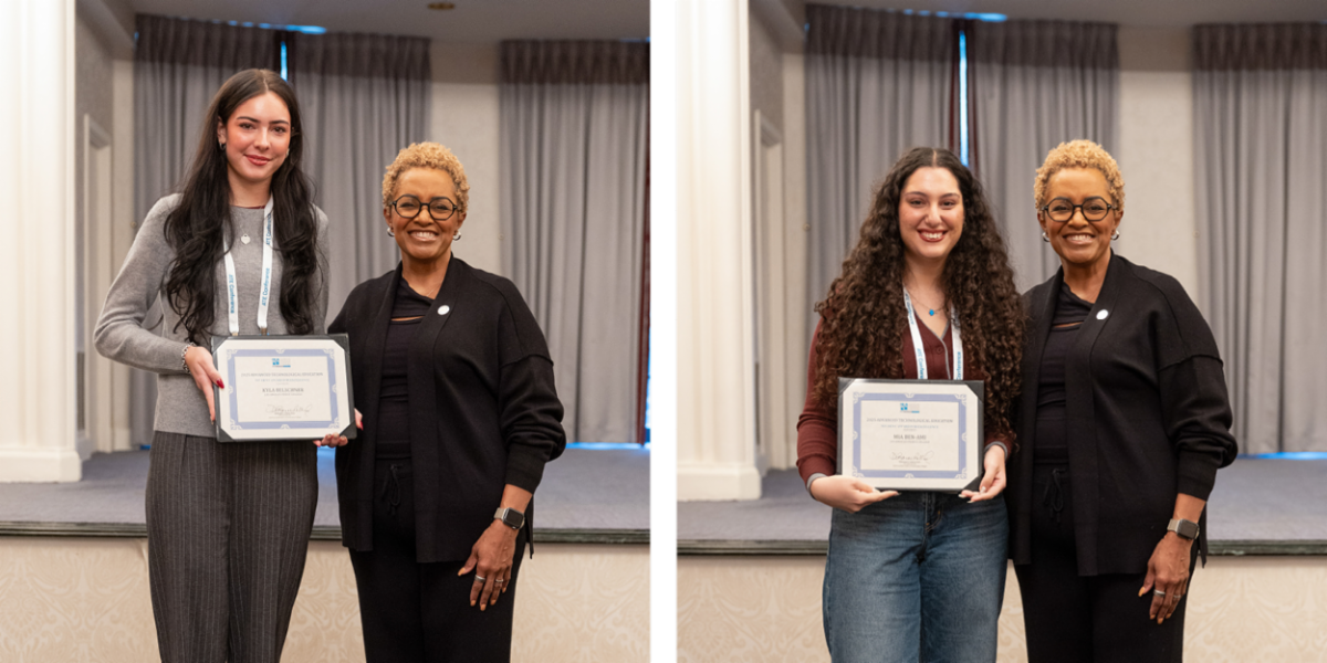 Pierce College students, Kyla Bleschner and Mia Ben-Ami