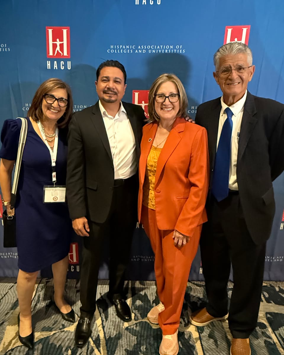 Chancellor Alberto J. Román joined national leaders at the Hispanic Association of Colleges & Universities Annual Conference