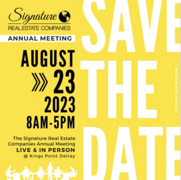 Signature Real Estate Finder August 2023 Newsletter by Matthew Maschler