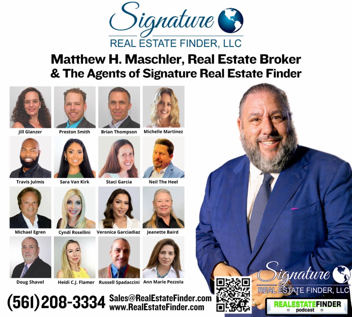 Signature Real Estate Finder April 2024 Newsletter by Matthew H. Maschler