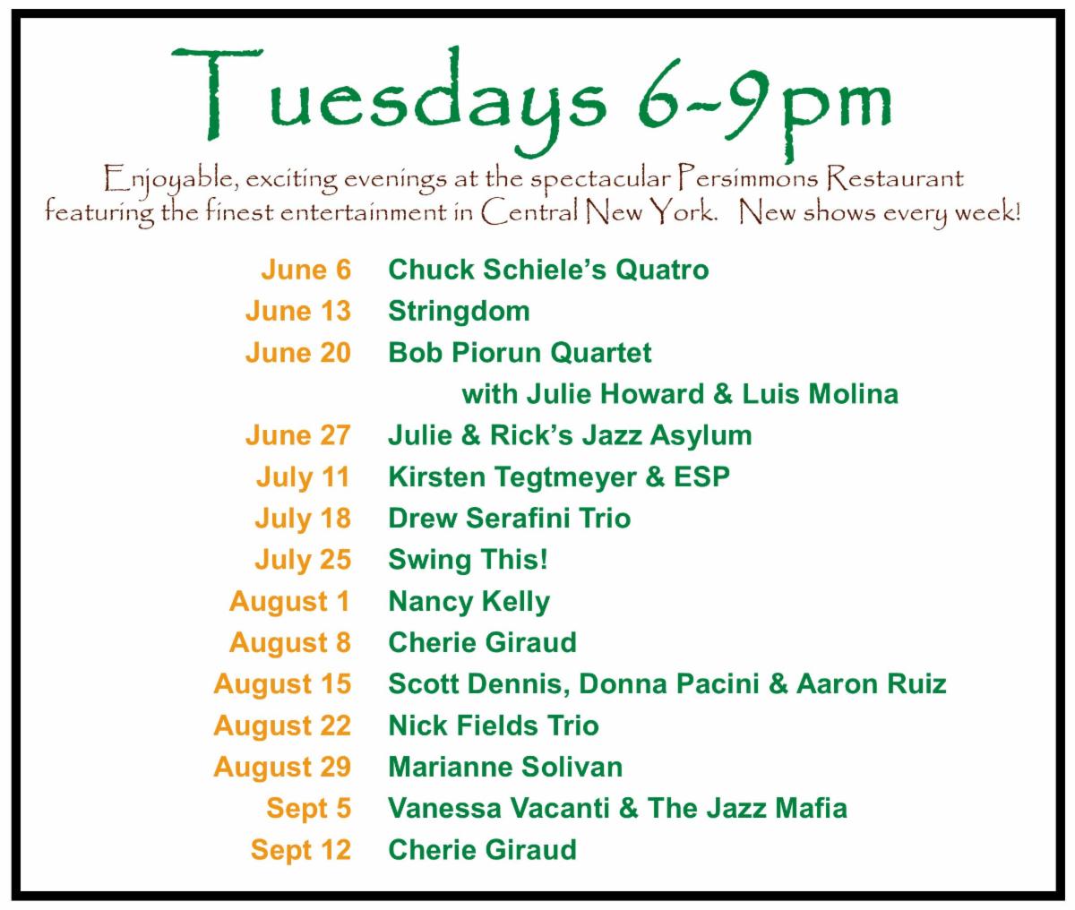 May Flowers bring Pilgrims, of course and more CNY Jazz!