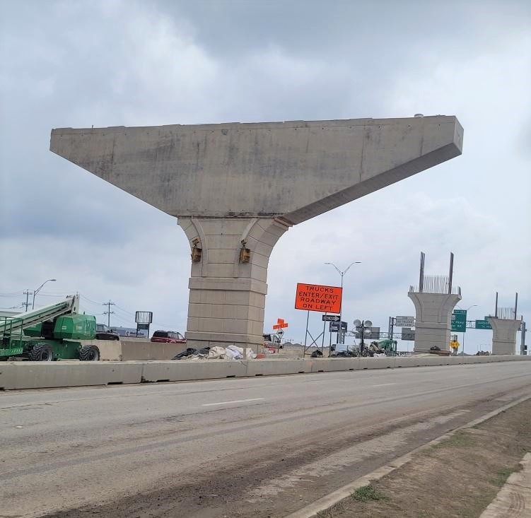 I35 NEX Central Project Lane Closures April 10 April 15
