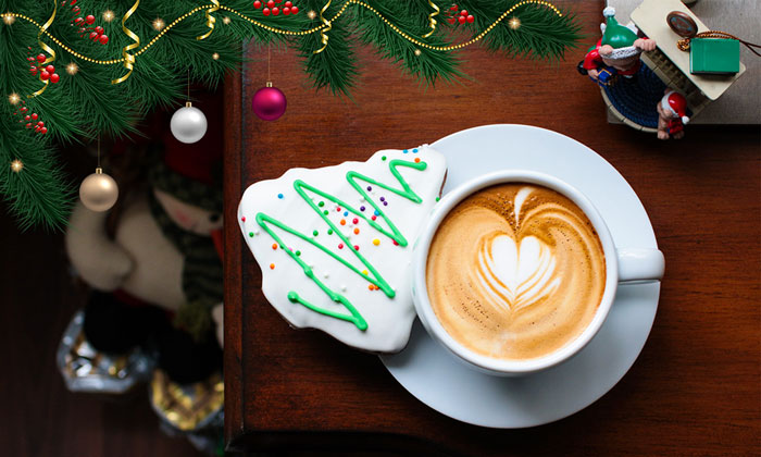 Holiday Latte Heart