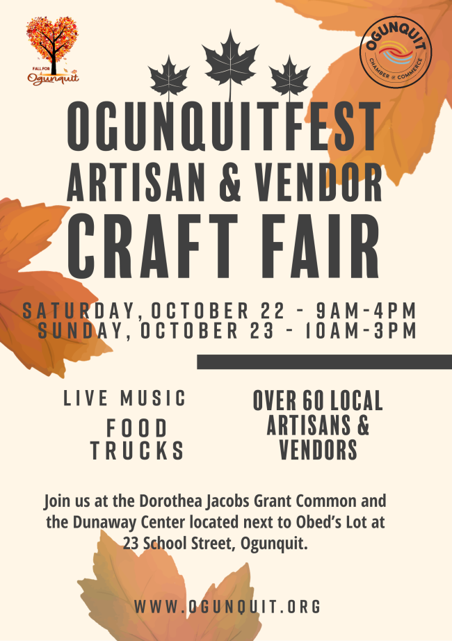 It's time to Fall for Ogunquit!