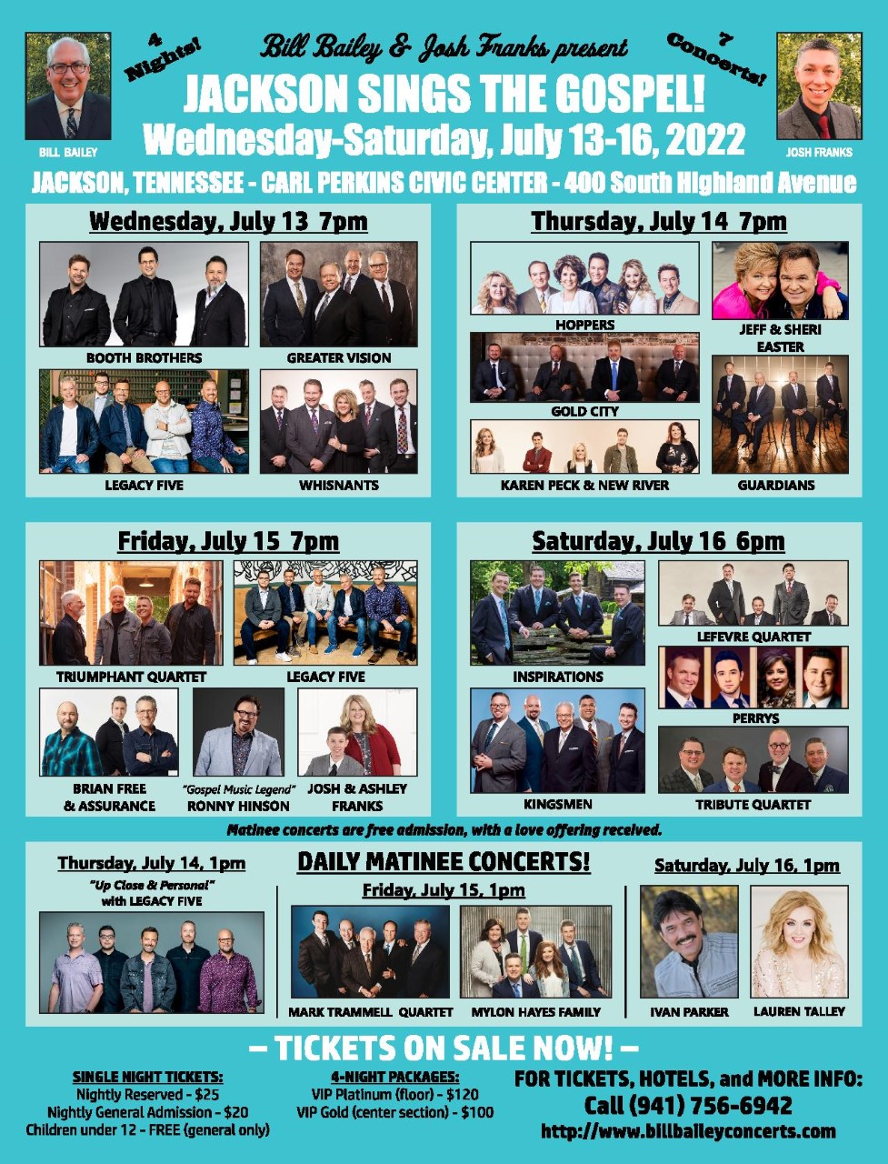 JACKSON, TN This Week! + Ashley's New Solo Recording + New JAF Show + MORE