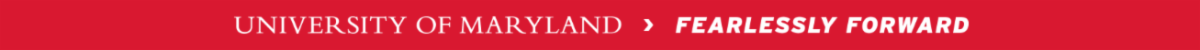 University of Maryland, Fearlessly Forward