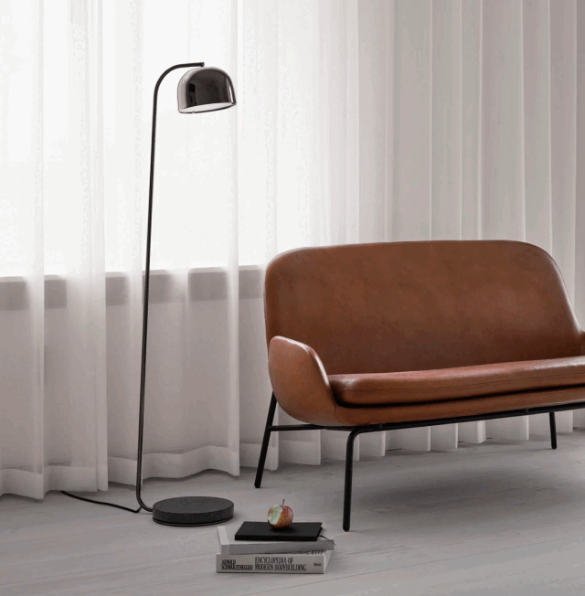 Glowing Bright Floor Lamps and David T'Kint's take on Hospitality