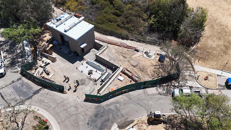 Dechlorination Facility in progress September 2025