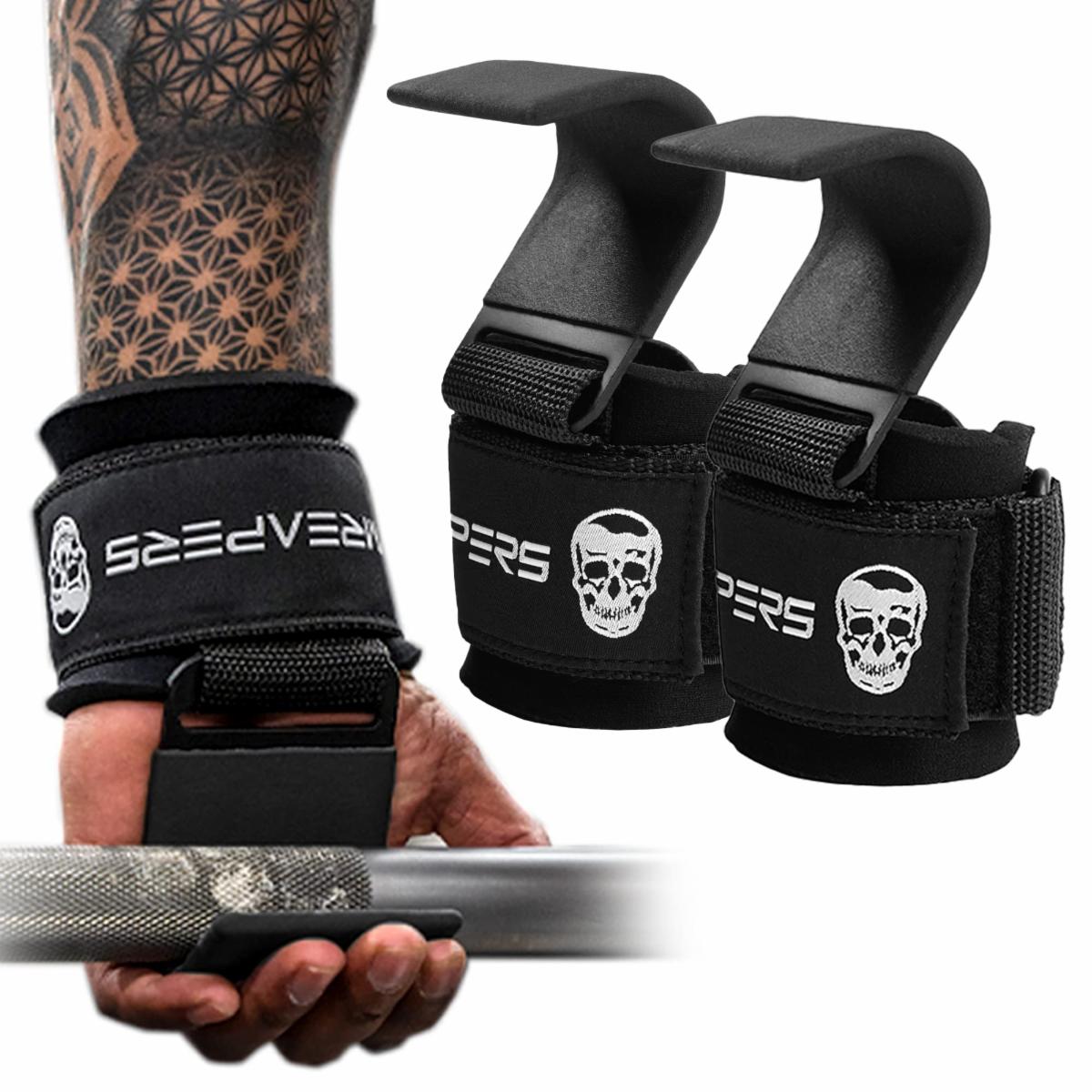 They wrap around the userâs wrists and provide a better grip and support