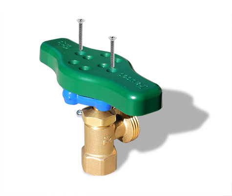 faucet grip on a water line