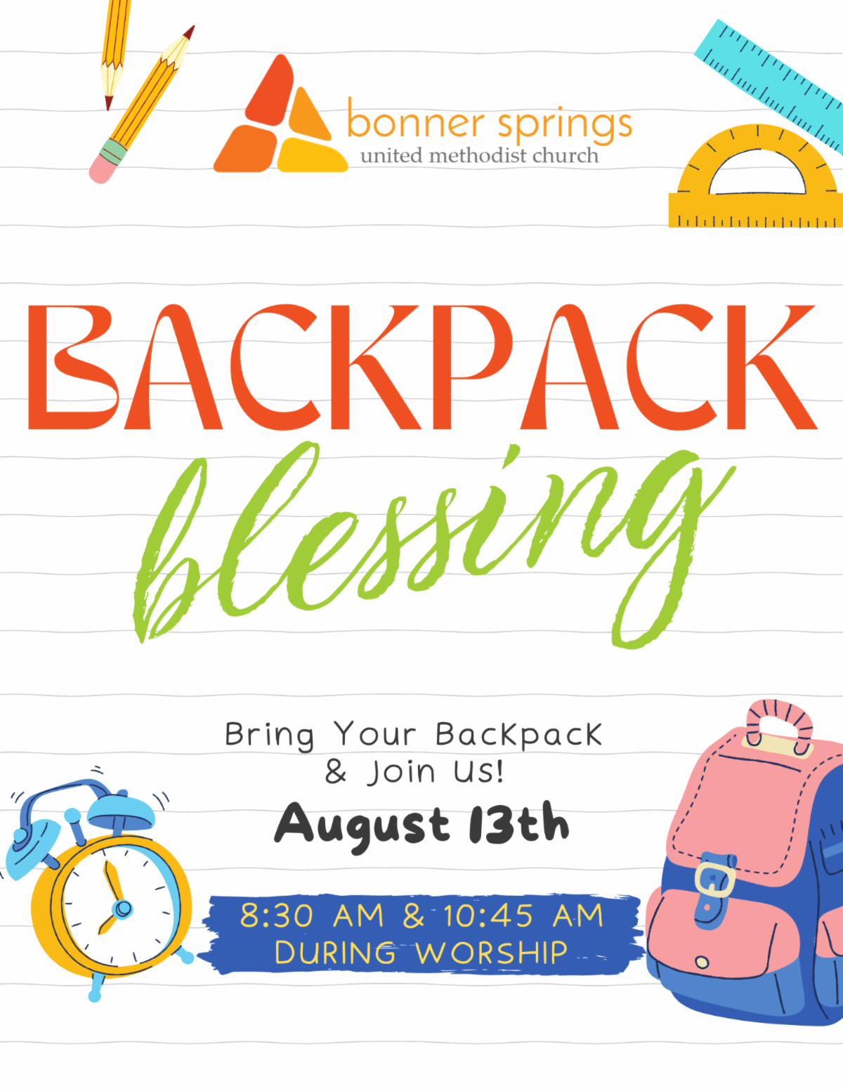 What's Happening at Bonner Springs UMC this Week