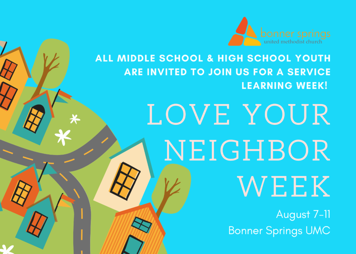 What's Happening at Bonner Springs UMC this Week