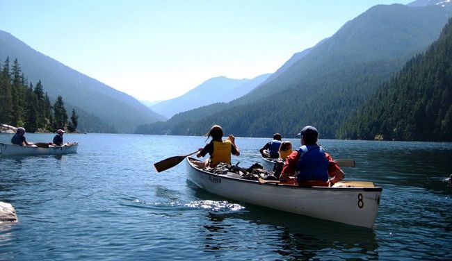 Canoe on Ross Lake photo credit North Cascades Institute.jpg