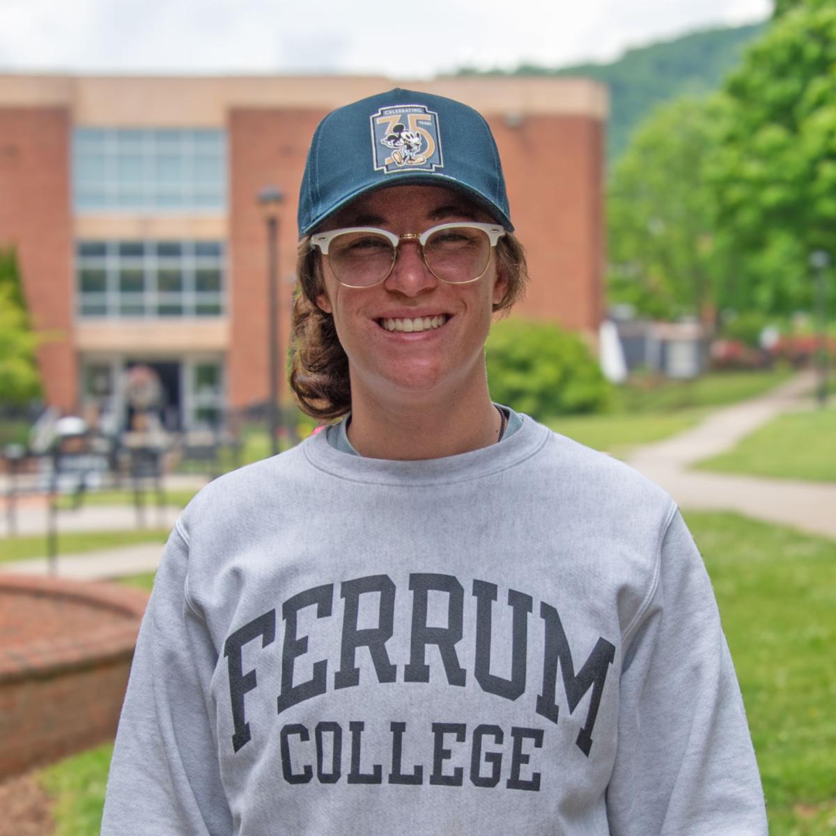 Ferrum College student technician Katelynn Harmeling