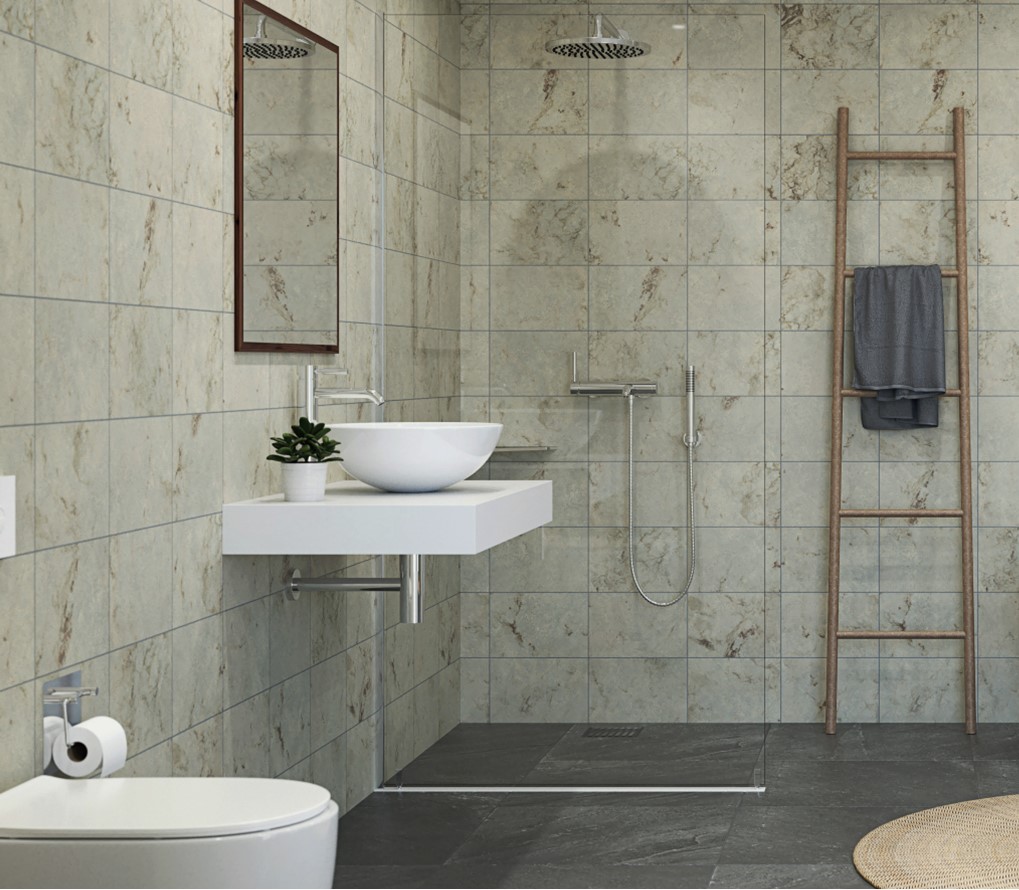 Beautiful Bathroom Wall Surfaces